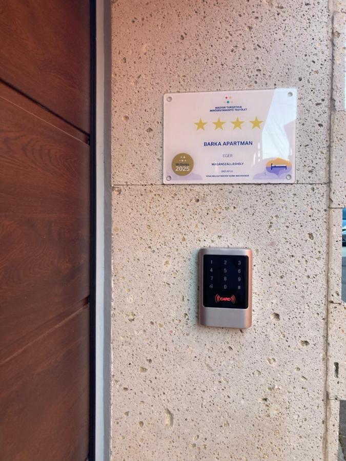 Barka Apartman 에게르 외부 사진